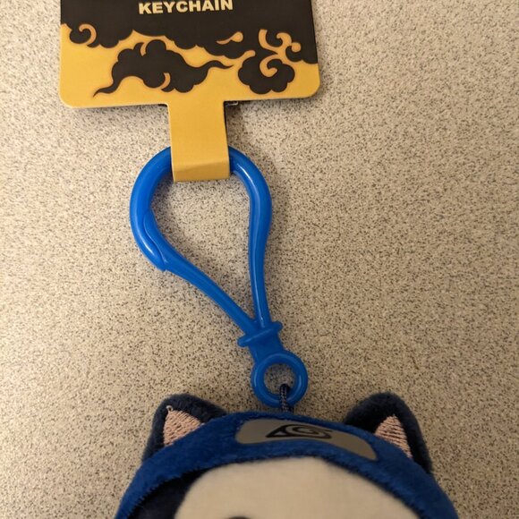 Nyaruto Naruto clip on Sasuke Uchiha cat mini plush keychain - Picture 3 of 3